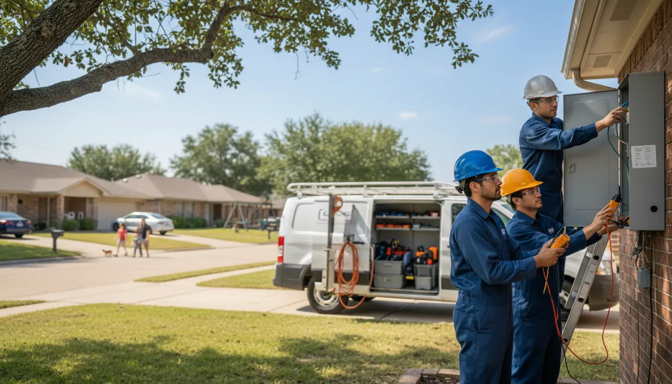 Certified electrician providing emergency electrical services in Parker, PA